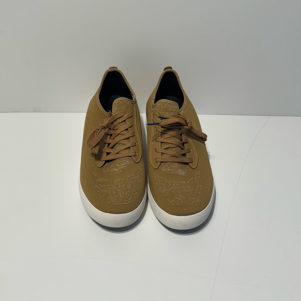Vessi Weekend Sneaker Oak Brown Unisex M09 W10 Pre-Owned